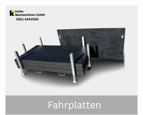 Fahrplatten