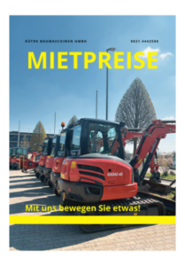 Mietpreisliste_Vorschaubild Mietpreisliste Küthe Baumaschinen